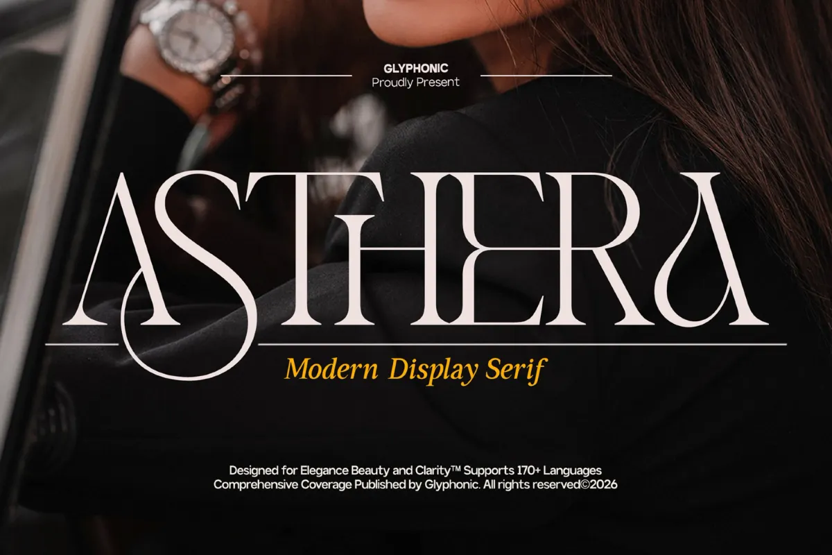 GC Asthera – Modern Display Serif Font