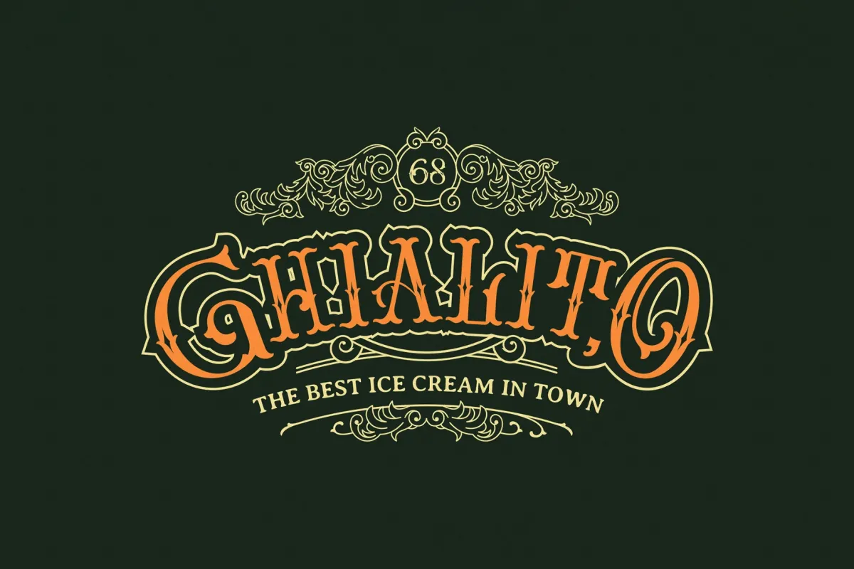 Constreu - Vintage Victorian Font