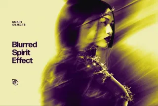 Blurred Spirit Photo Effect