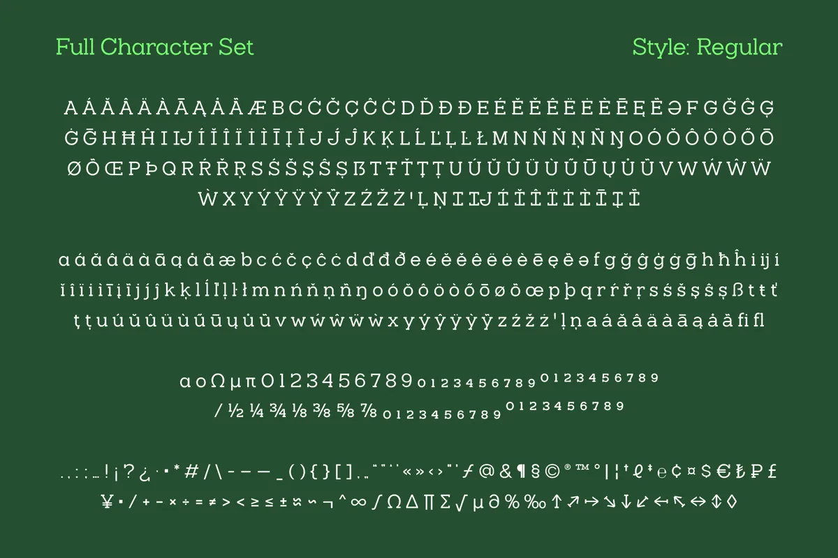 Slaab - Variable Slab Serif Font Family