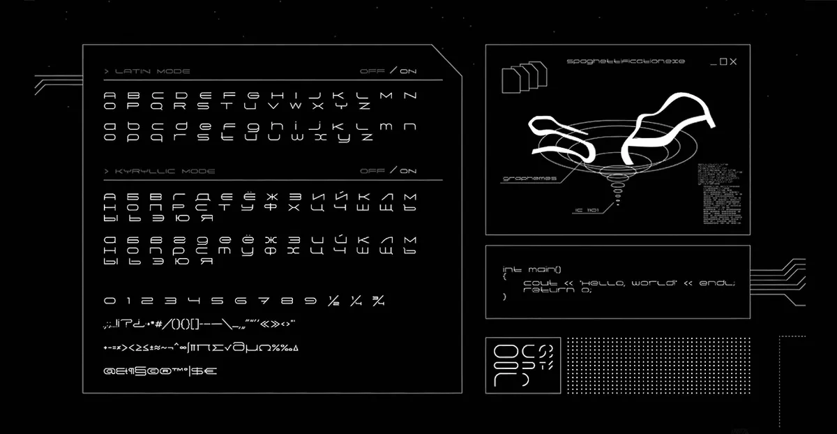 Project Space Font
