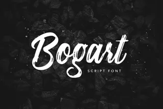 Bogart Script Font