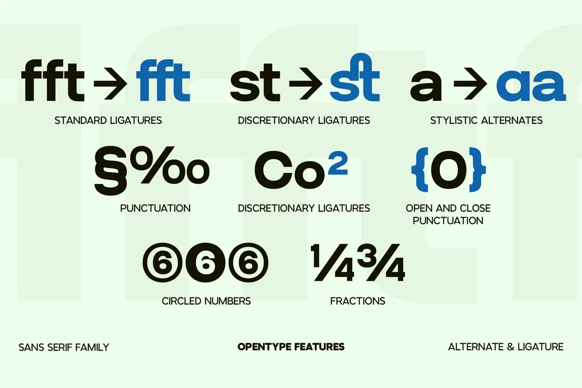 GC Barcuda - Geometric Sans Serif Font