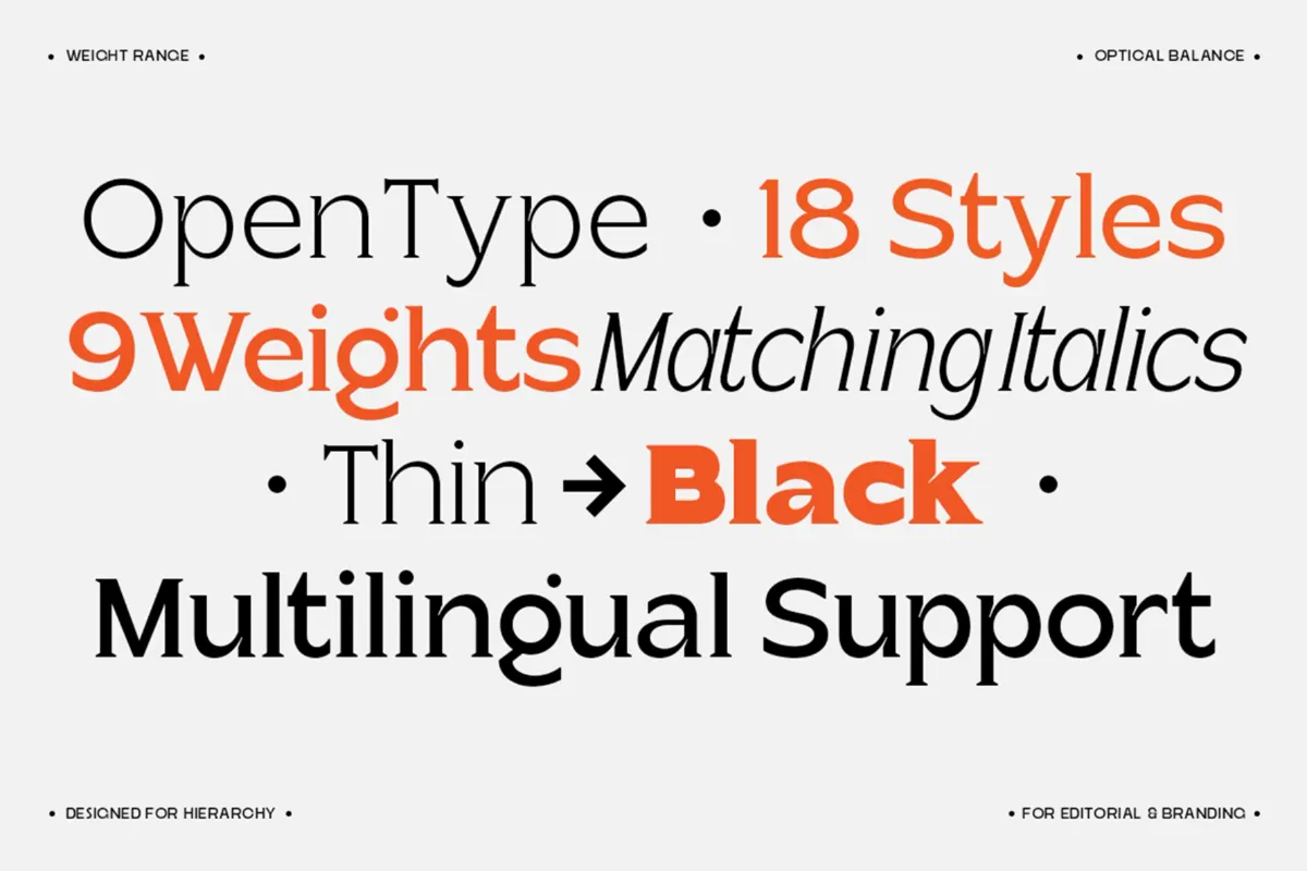 Celvor Edition – Contemporary Serif Font Family