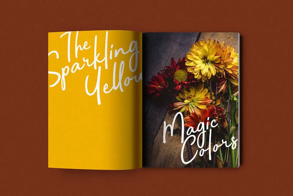 Bahagia Signature Typeface