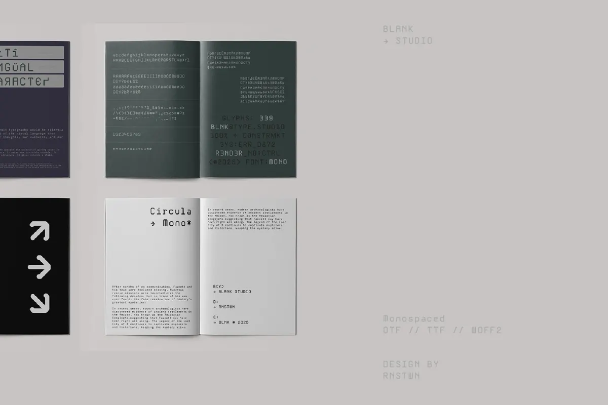 Circula Mono - Rounded Monospace Sans Font
