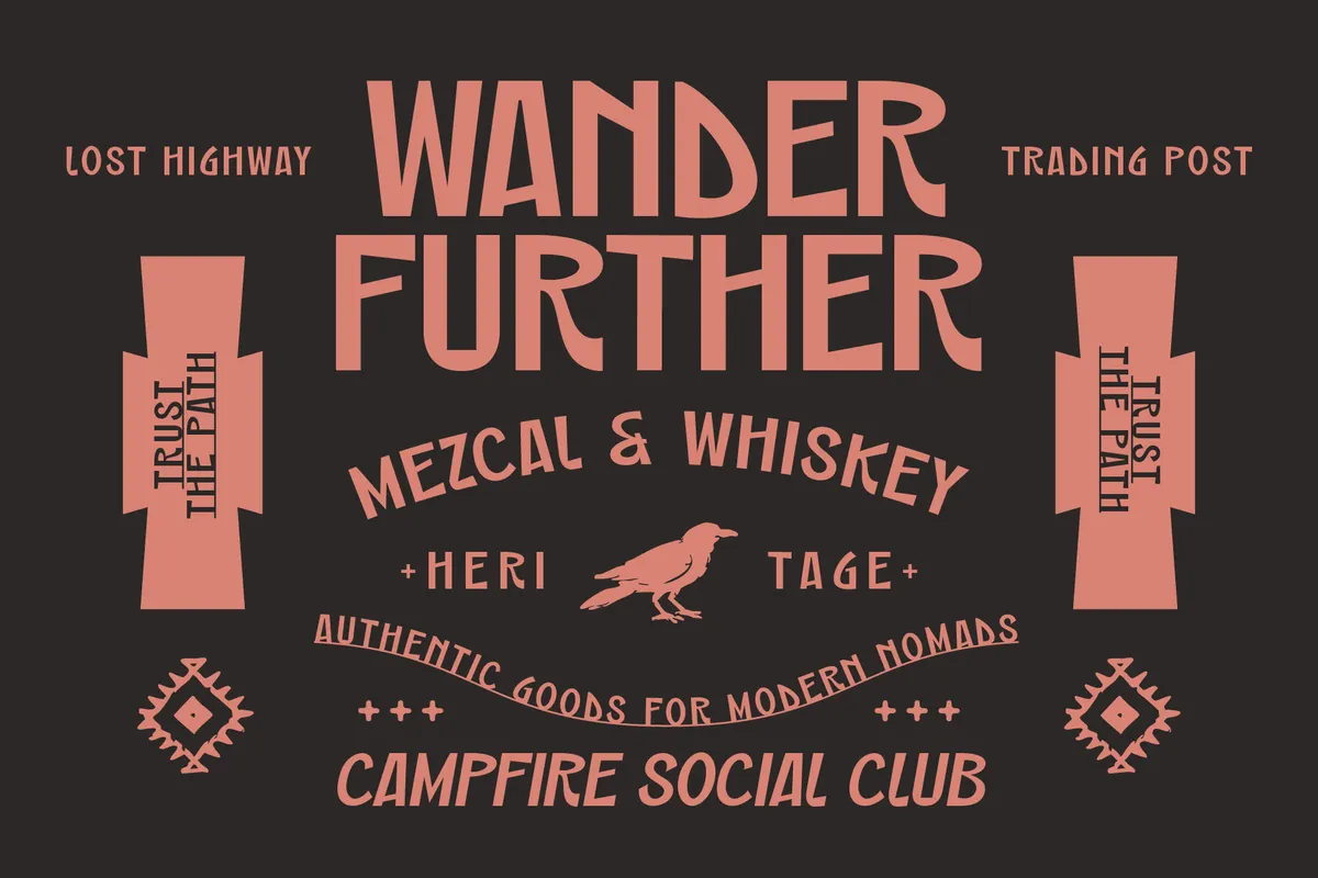 ST Markvale – Bold Rough Display Font Family