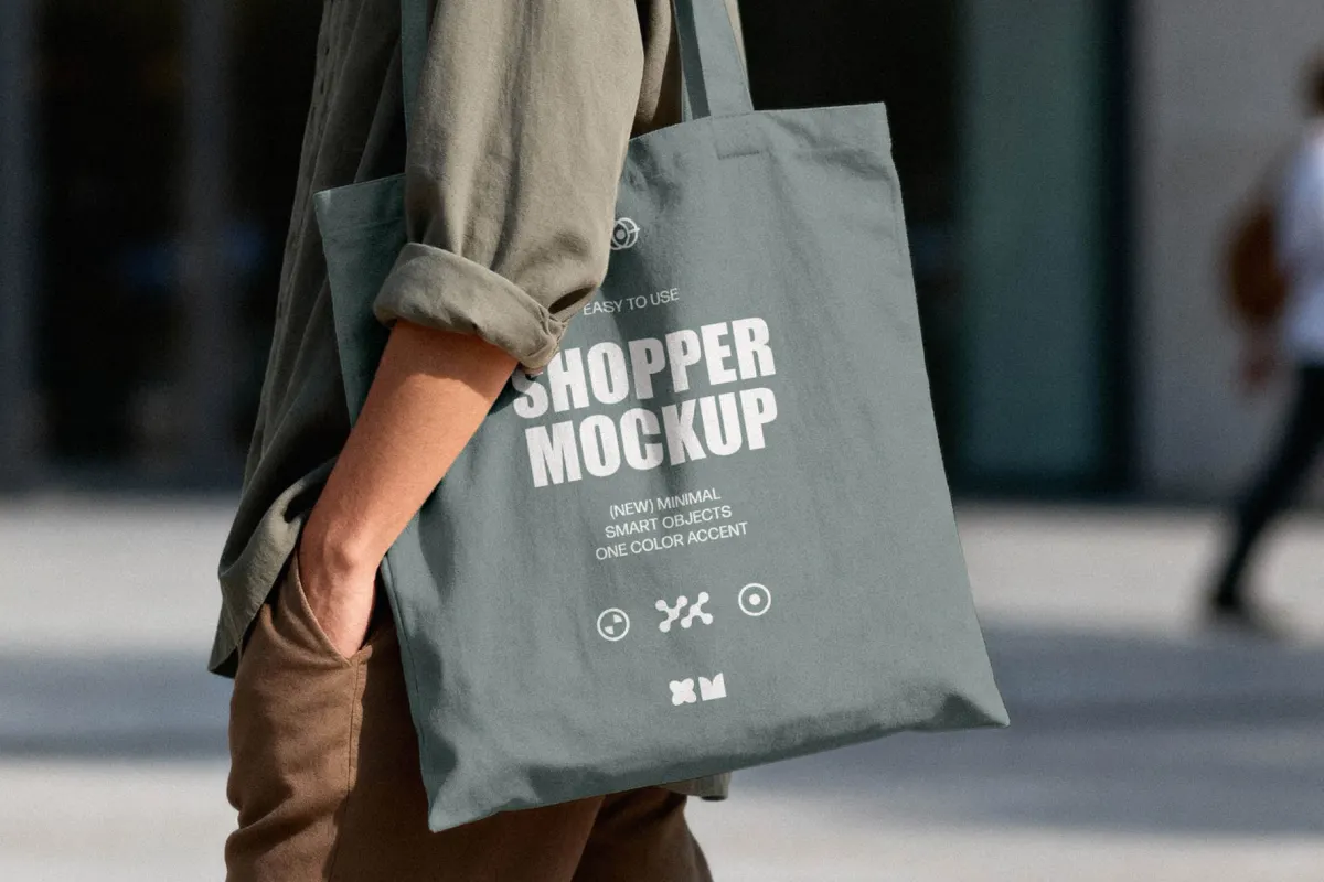 Canvas Shopper Mockup