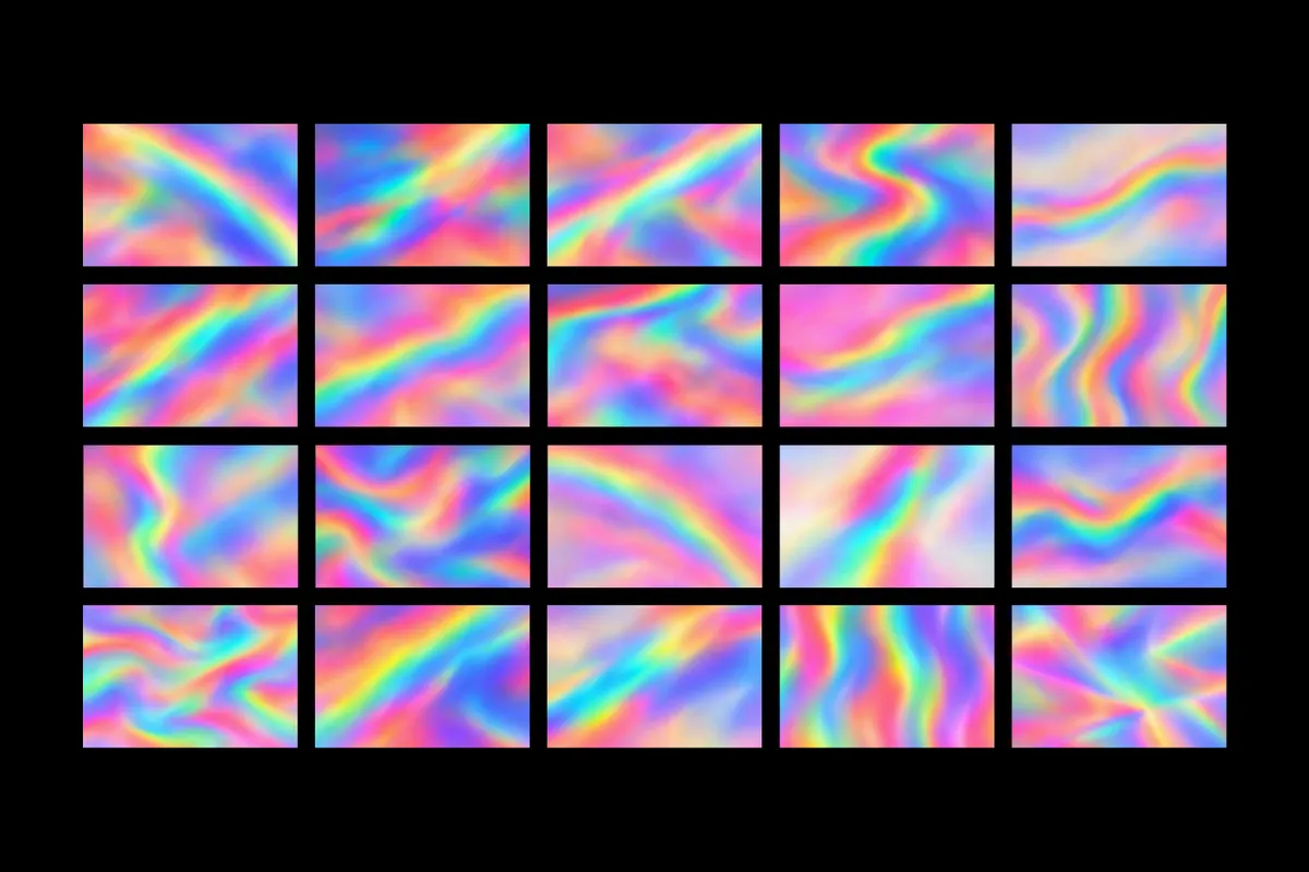 Pastel Dream: 40 Gradients Collection