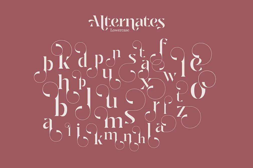 Losta Parka — Decorative Stencil Font Family