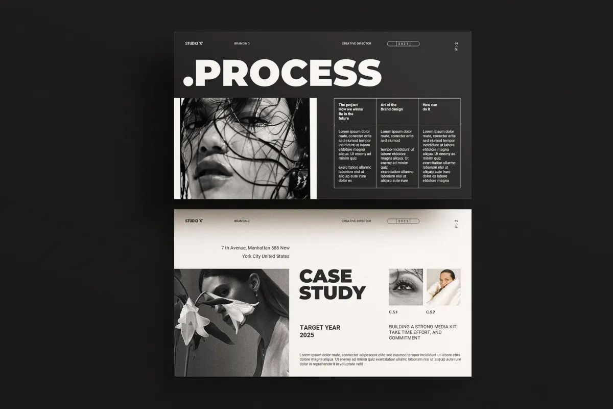 Brand Media Kit Presentation Template