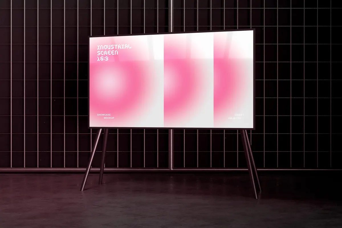 Industrial Screen Mockups
