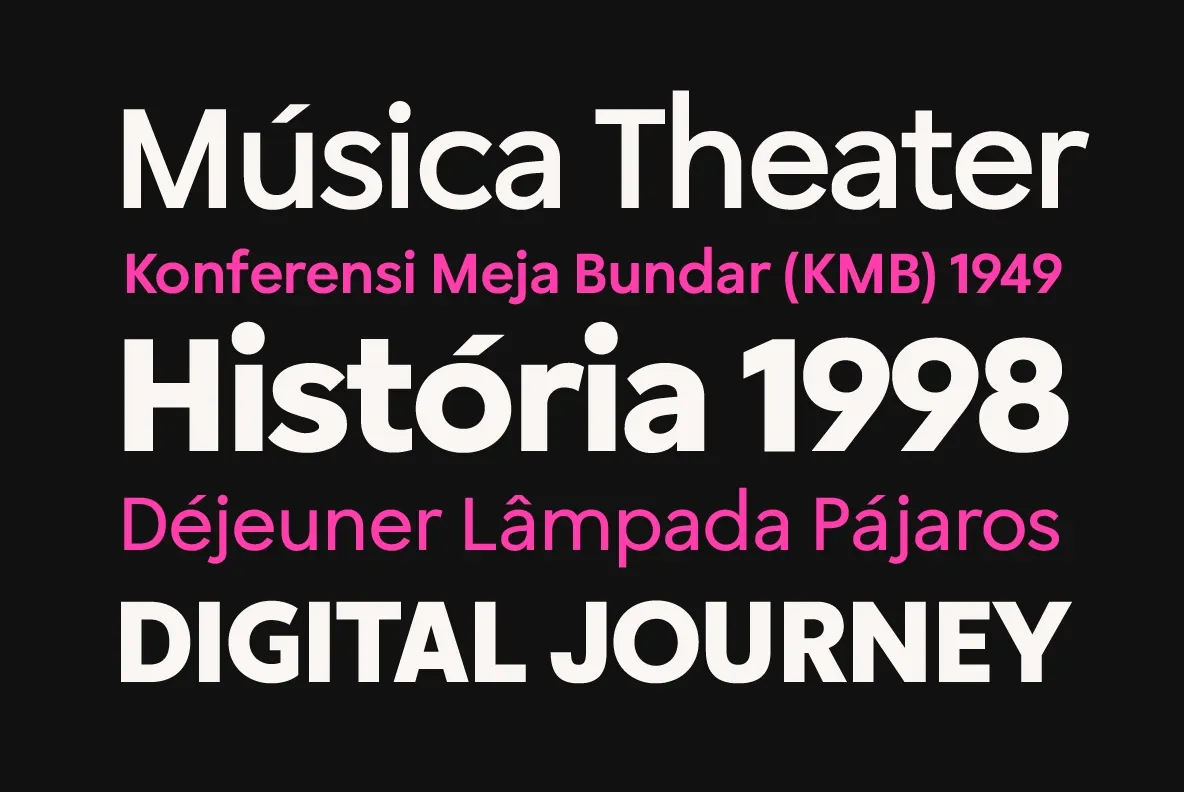 Nuventa - Humanist Sans Serif Font Family