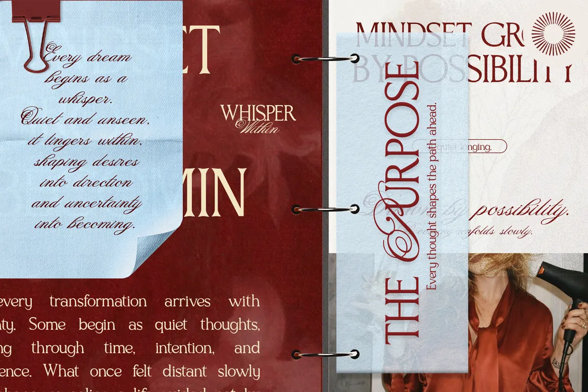 Crown Heaven - Luxury Script & Serif Font Duo