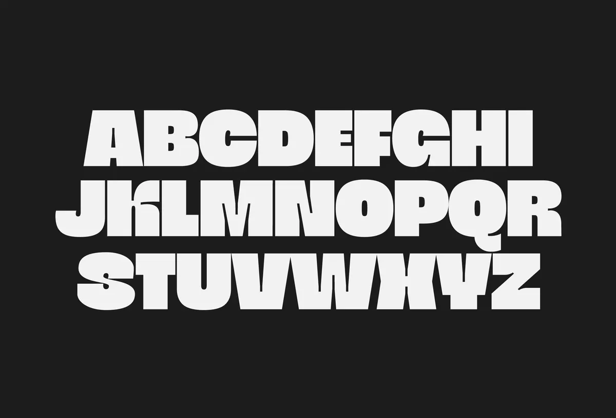 Inktera - Bold Ink Trap Display Font