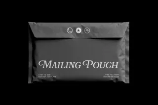 Mailing Pouch Mockup