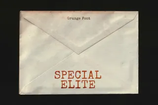 Special Elite Font