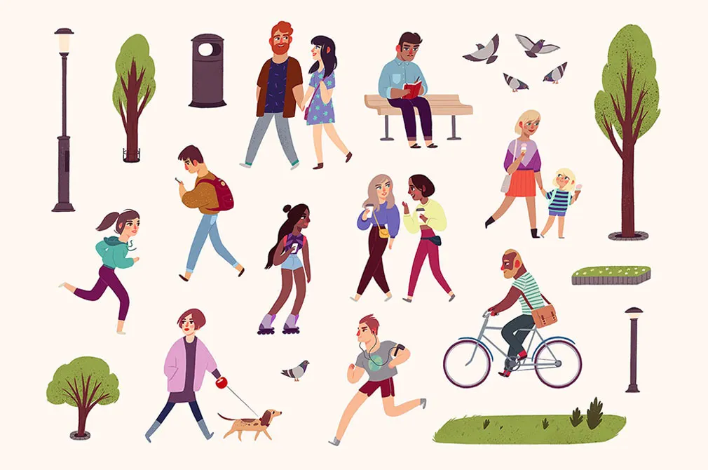 People Illustrations Kit