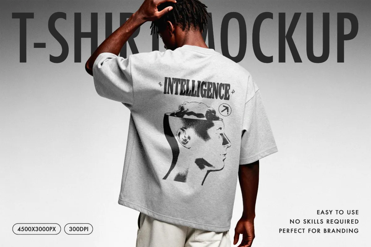 T-shirt Mockup Back Print