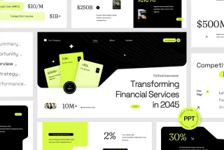 Financial Technology Powerpoint Template