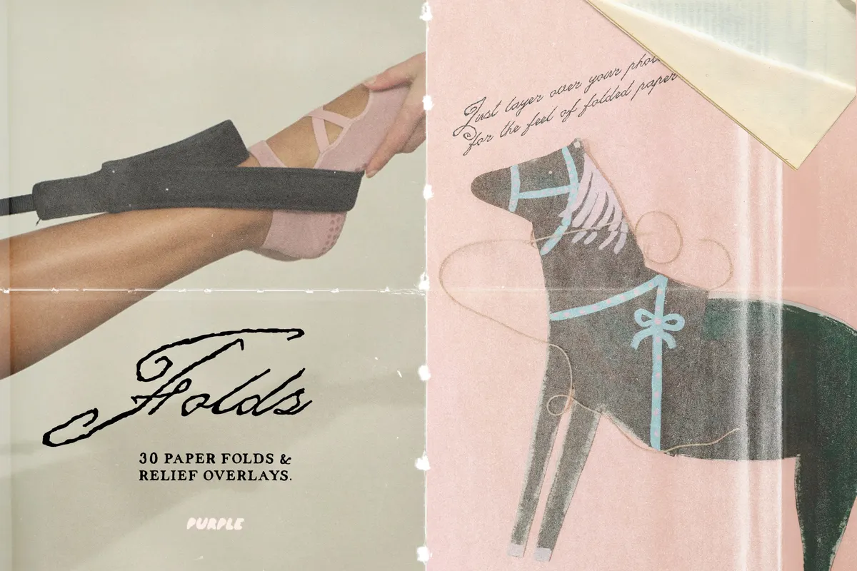 Paper Fold Overlays