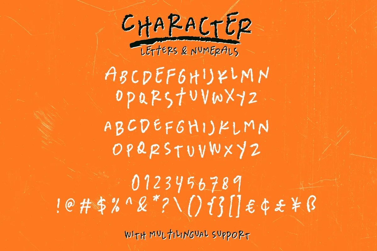Dusty Ink + Scribble Font
