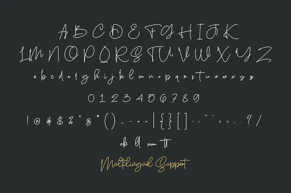 Sanpaullo Signature Font