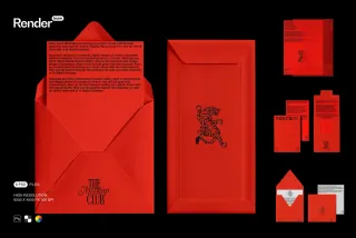 Envelope & Letterhead Mockup Set