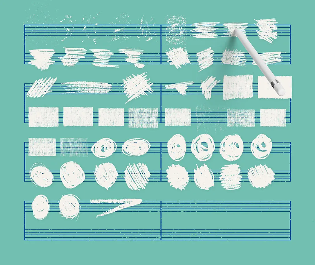 Graphic Beats Procreate Brushes