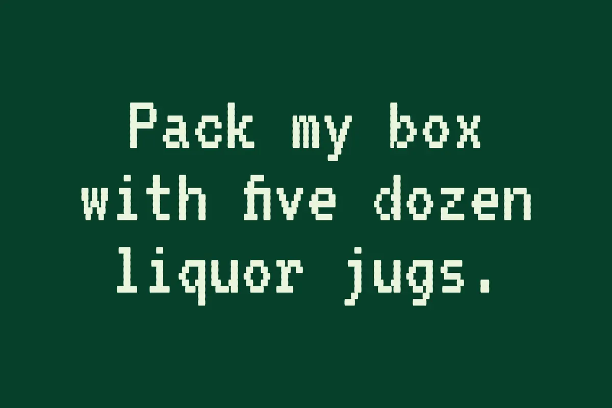 VT323 - 90s Computer Font