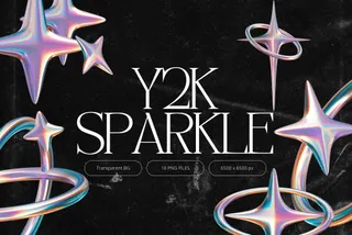 Y2K Sparkle Elements