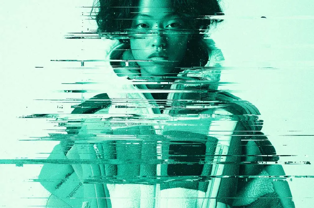 Distortion Glitch Photo Effect