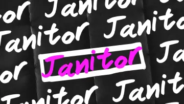 Janitor Marker Font
