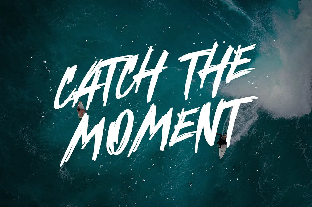 Forgotten November Brush Font