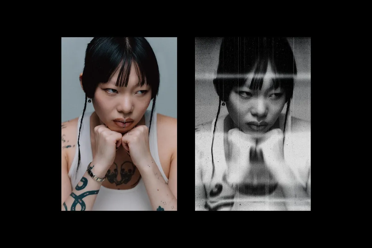 Smudged Scan Poster Effect