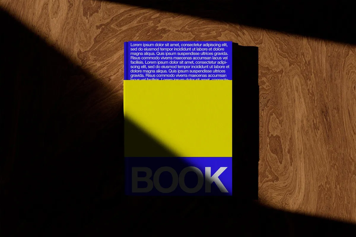 Standard Book Mockup