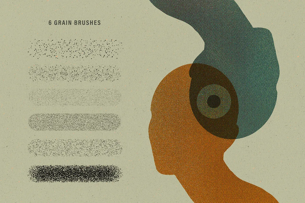 Printing Press Photoshop Brushes