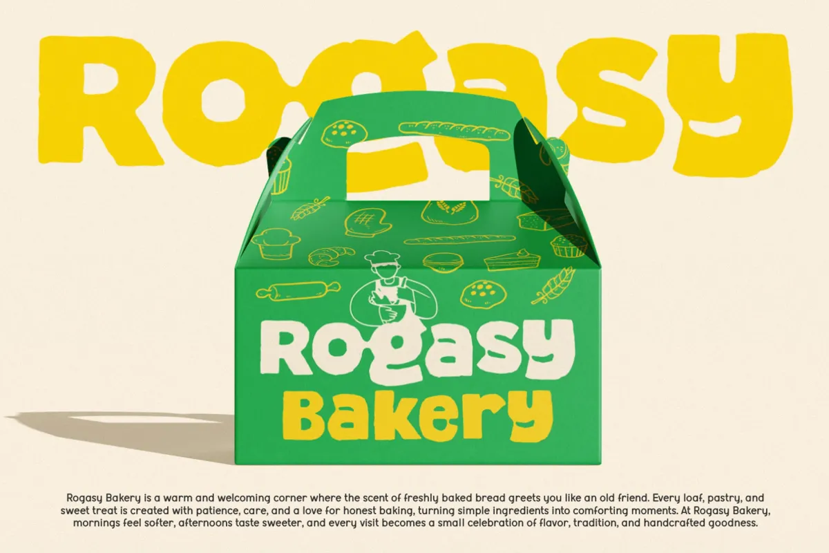 Chunky Popys - Bubble Display Font
