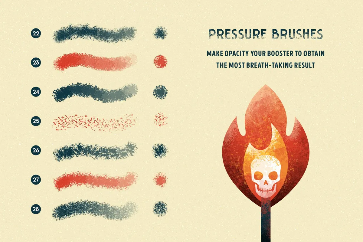 Memento Shader Procreate Brushes