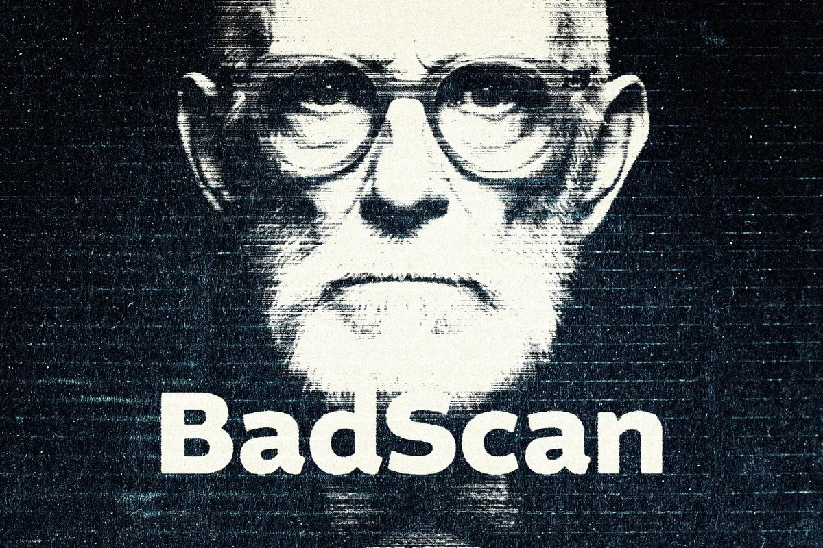 Bad Scan Reeded Photo Effect