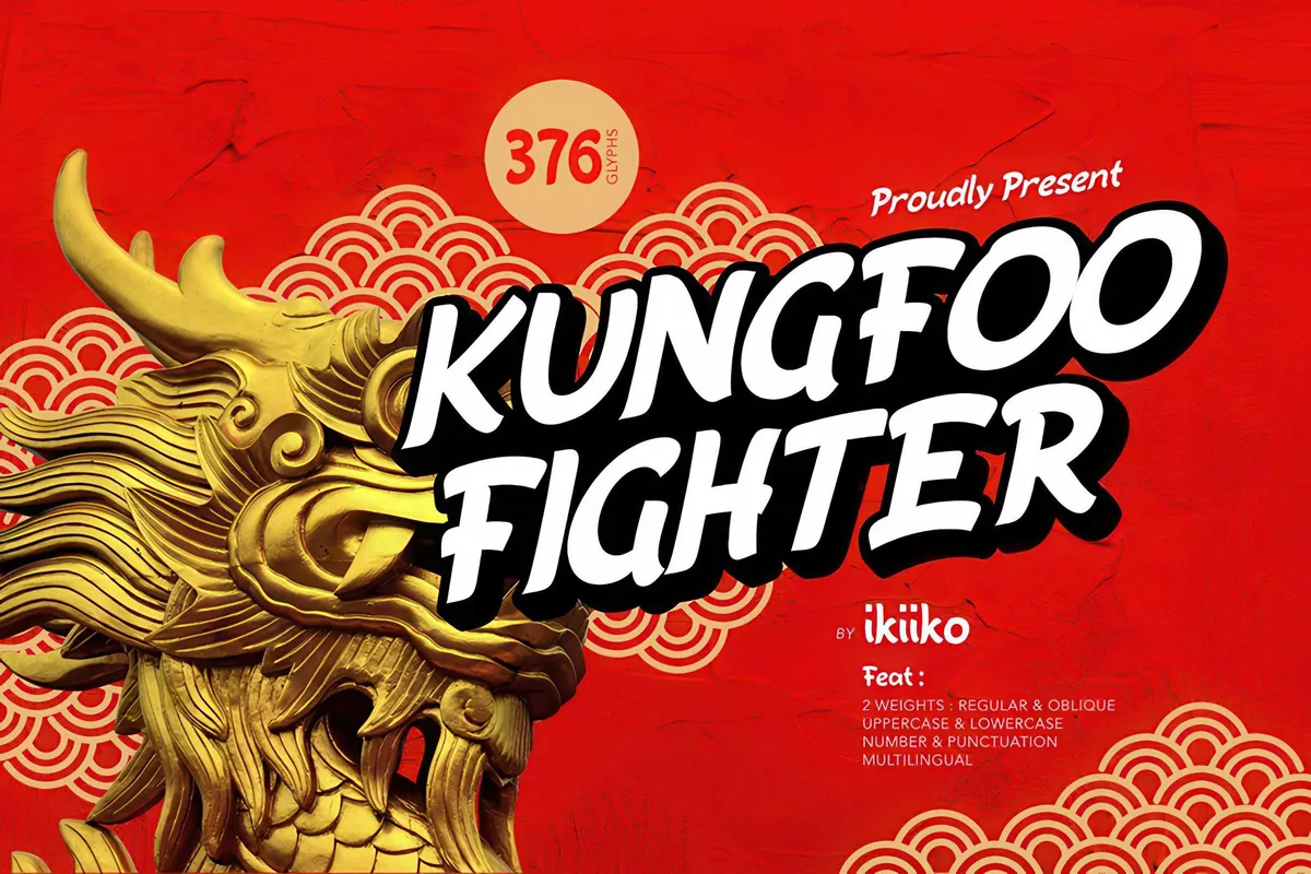 Kungfoo Fighter - Kungfu Font
