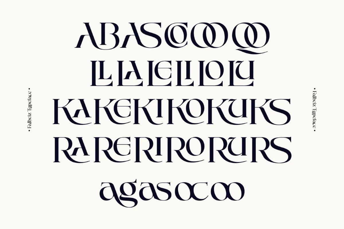 Falheiz - Modern Western Serif Typeface