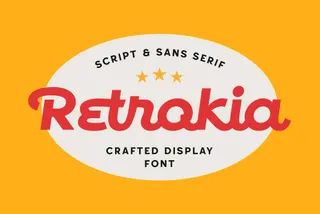 Retrokia Display Font