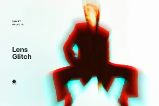 Lens Glitch Photo Effect