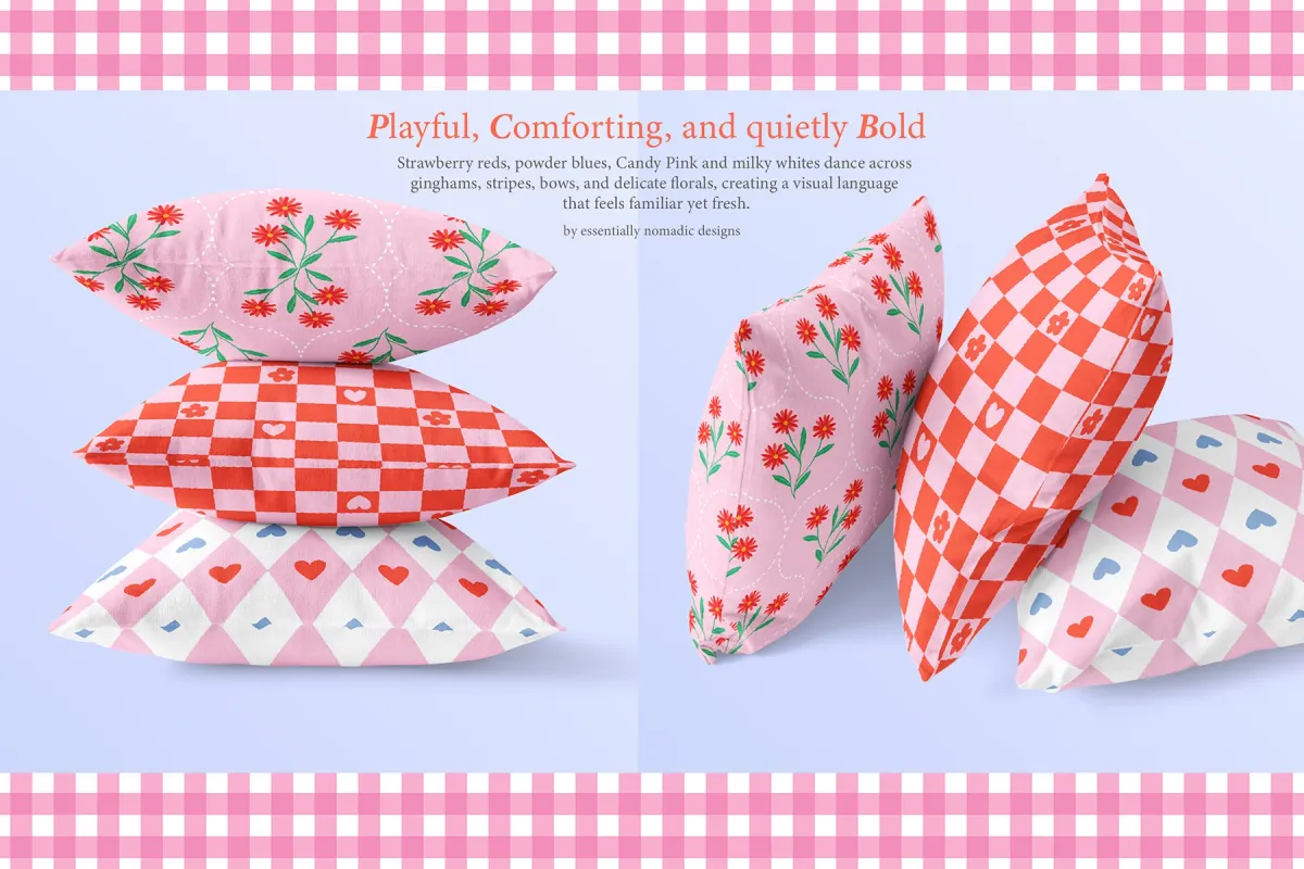 Pretty In Pink - Seamless Pattern Collection