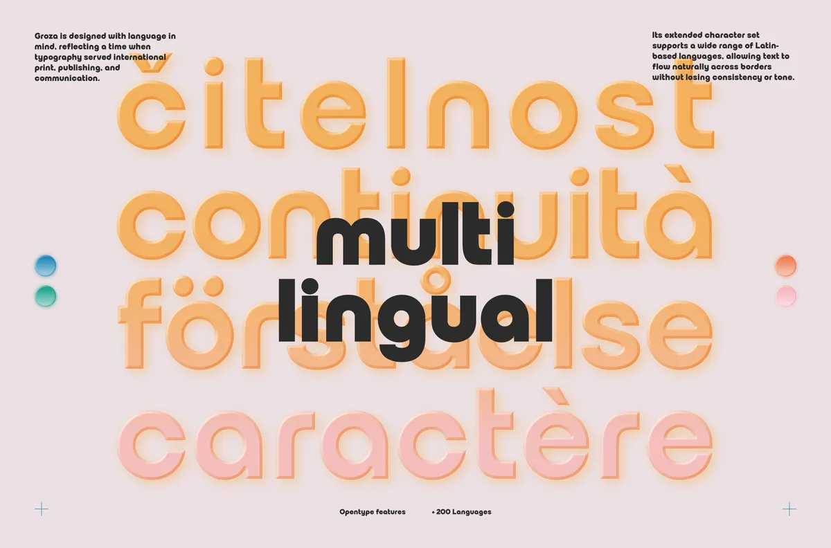 TRT Groza - Geometric Sans Font