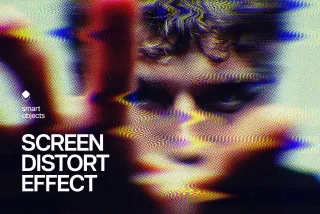 Screen Distortion Effect