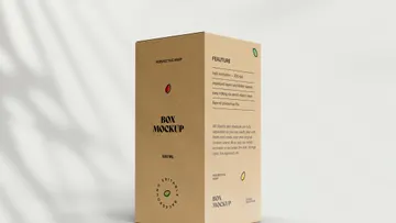 Craft Paper Box Mockup Vol.1