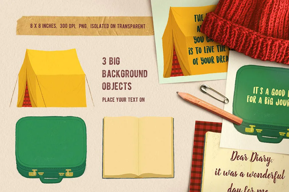 Wes Anderson Graphics Kit