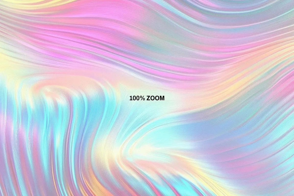 Ribbed Holographic Textures